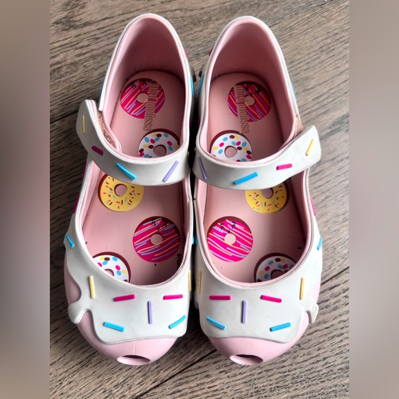 Mini Melissa donut glaze girls shoes size 11 - Picture 1 of 6